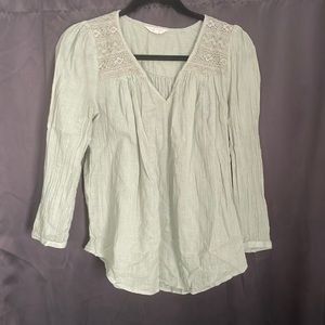 Light Green cotton blouse